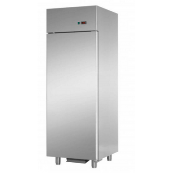 ARMADIO REFRIGERATO MONOBLOCCO IN ACCIAIO INOX PER TEGLIE 60x40 cm - Temperatura -18 / -22 C