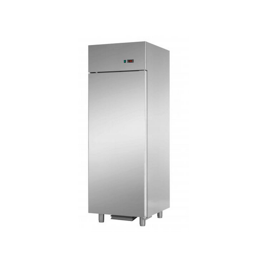 MONOBLOC REFRIGERATED CABINET IN STAINLESS STEEL FOR 60x40 cm TRAYS - Temperature -18 / -22 C