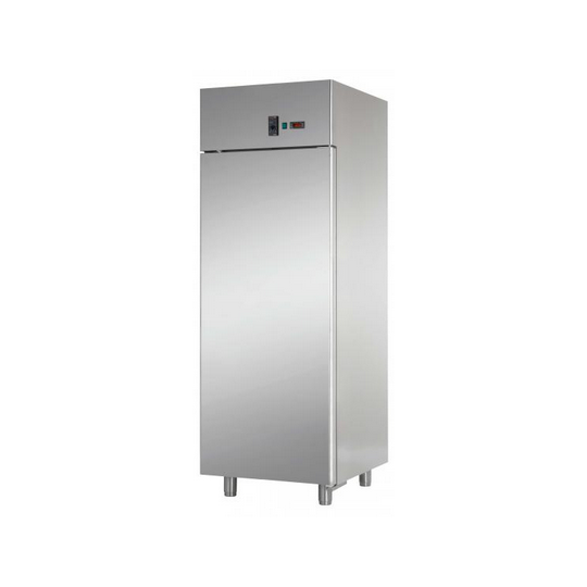 STATIC GN 2/1 STAINLESS STEEL CABINET WITH MEAT SETUP - Temperature 0 / 10 C
