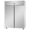 ARMOIRE RÉFRIGÉRÉE MONOBLOC EN ACIER INOXYDABLE À 2 PORTES POUR PLATEAUX 60x40 cm - Température -18 / -22 C