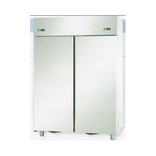 DOUBLE TEMPERATURE STAINLESS STEEL REFRIGERATED COMBINATION CABINET WITH 2 DOORS - Temperature -18 / -22 C