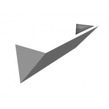 PORTE-PAPIER EN ACIER INOXYDABLE