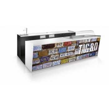 COMPTOIR ET PLATEFORME ARRIÈRE - 4 MÈTRES