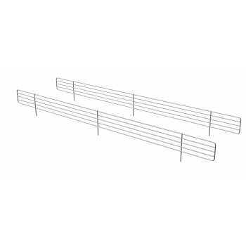 GRILLE DE STOCKAGE DE PRODUITS PLASTIFIÉE BLANCHE POUR VULCANO PEINT (H 80 mm)