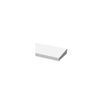 ÉTAGÈRE SUPPLÉMENTAIRE EN TÔLE PEINTE EN BLANC (L. 125 cm)