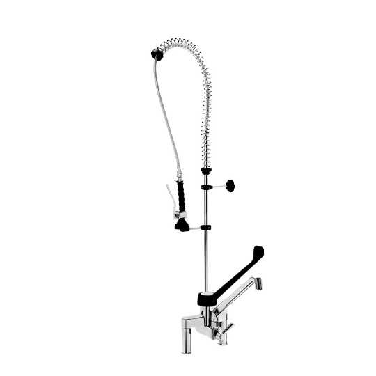 SHOWER UNIT + TWO-HOLE CLINIC LEVER