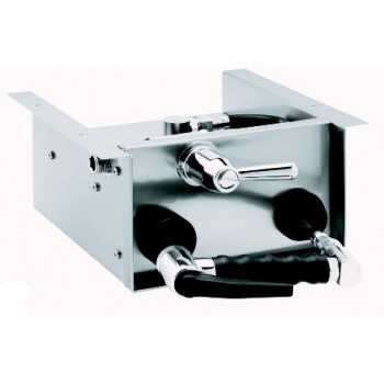 DOUCHE À FOUR AVEC ENROULEUR DE TUYAU