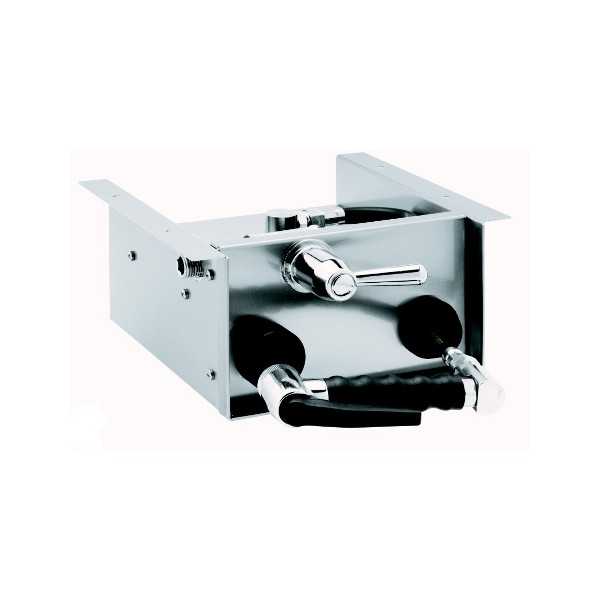 DOUCHE À FOUR AVEC ENROULEUR DE TUYAU