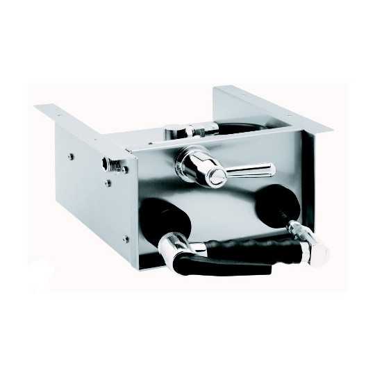 DOCCIA PER FORNO CON AVVOLGITUBO FLESSIBILE