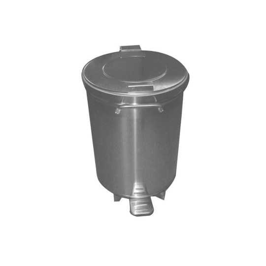 STAINLESS STEEL WASTE BIN WITH PEDAL