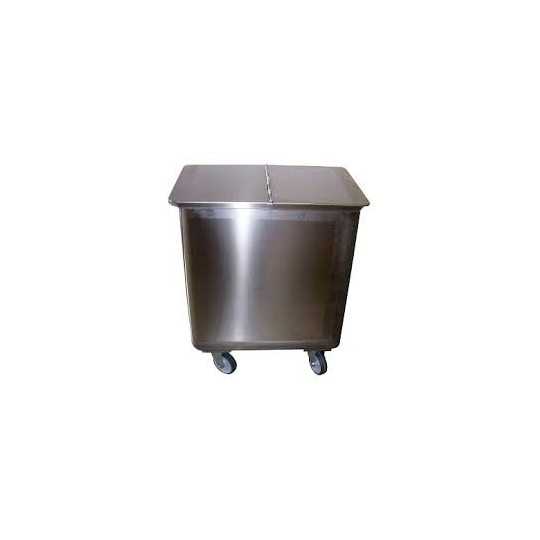 TRAMOGGIA IN ACCIAIO INOX CARRELLATA