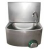 WALL-MOUNTED STAINLESS STEEL HAND WASHER WITH KNEE CONTROL