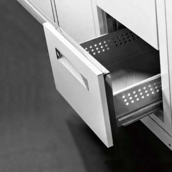 REMPLACEMENT D'UNE PORTE RÉFRIGÉRÉE PAR 2 TIROIRS RÉFRIGÉRÉS 1/2 x 2