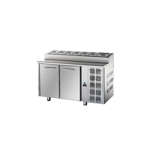 TAVOLO REFRIGERATO SNACK GN 1/1 A TEMPERATURA NORMALE 2 PORTE
