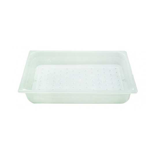 CONTAINER WITH DOUBLE BOTTOM FOR FISH