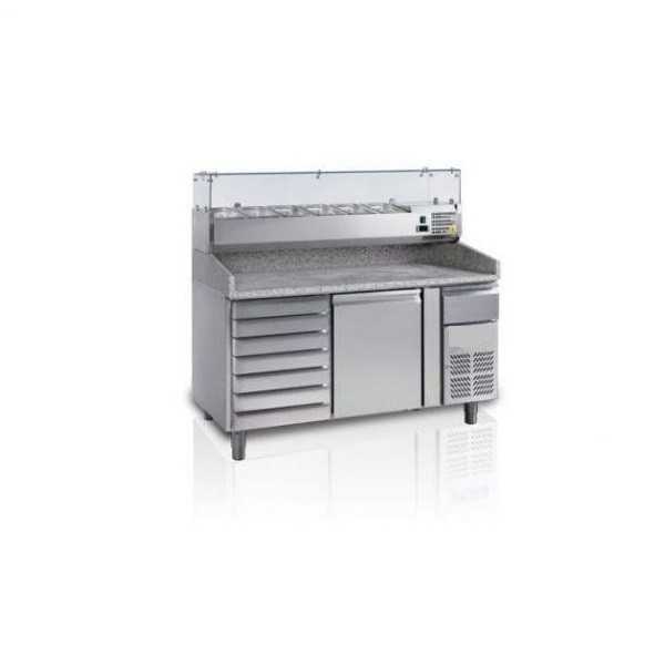 COMPTOIR À PIZZA 60X40 AVEC 1 PORTE