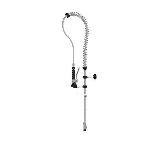 SHOWER UNIT + FIXING STUD (for use with pedal control)