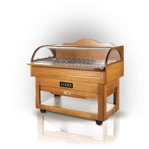 CHARIOT DE PRÉSENTATION DE BUFFET EN LIBRE-SERVICE À TEMPÉRATURE NORMALE