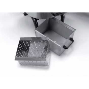 ÉPLUCHEUR DE POMMES DE TERRE 18 KG AVEC BASE HAUTE, TIROIR ET FILTRE INCLUS