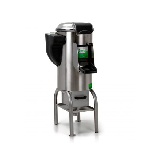 18 KG POTATO PEELER WITH HIGH BASE, DRAWER AND FILTER INCLUDED