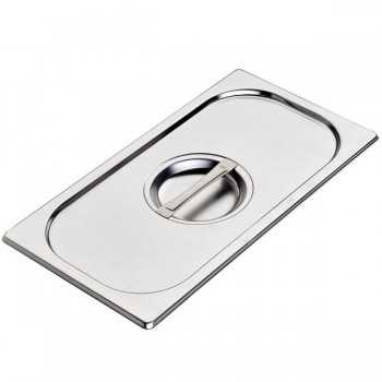 COUVERCLE GASTRONORM EN ACIER INOXYDABLE AISI 304 GN 1/3 (32