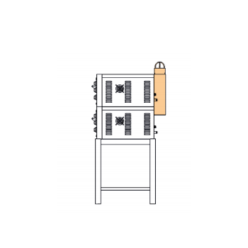 SMOKE CONNECTION FOR OVERLAP OVEN