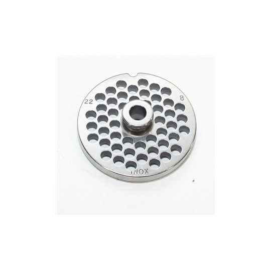 PIASTRE ACCIAIO INOX PER TRITACARNE MODELLI TS-8-12-22-32