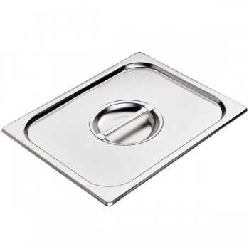 COUVERCLE GASTRONORM EN ACIER INOXYDABLE AISI 304 GN 1/2 (32