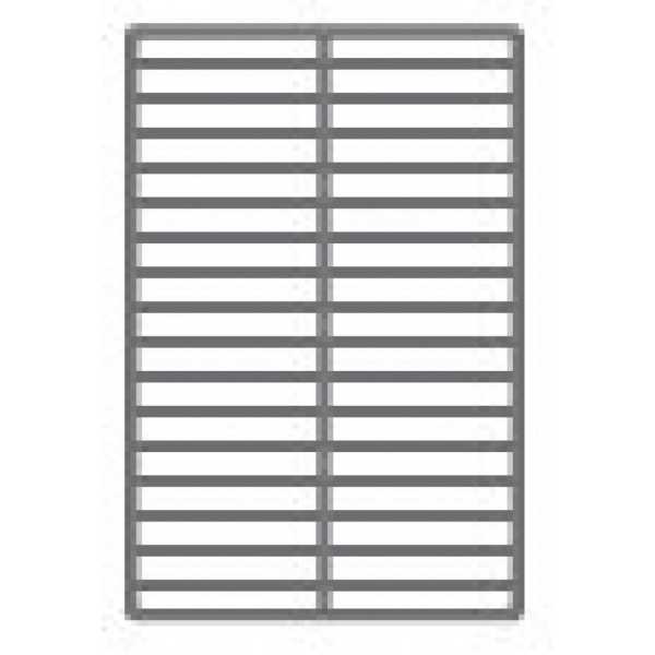 GRIGLIA IN ACCIAIO INOX AISI 304 60x40 cm