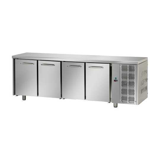 GN 1/1 LOW TEMPERATURE REFRIGERATED TABLE WITH 4 DOORS