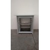 SUPPORTO PER FORNO - L.84 x P.77 x H.85 cm - PORTATEGLIE DA 10 TEGLIE GN 1/1 - 60 x 40 cm