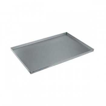 ALUMINUM TRAY FOR PASTRY AND PIZZERIA L.60 x D.40 cm