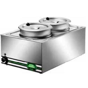 TABLE CHAUFFANTE DE COMPTOIR - BAIN-MARIE AVEC POT