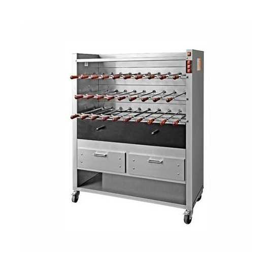 CHARCOAL CHURRASCO - 29 SWORDS OF 50 cm