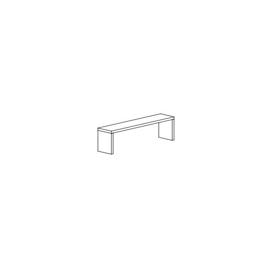 STAINLESS STEEL SUPPORT SHELF FOR TABLES