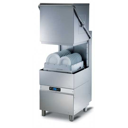 Lave-vaisselle électronique à capot ECO, panier 50x50 cm - Hauteur max verre 39 cm / assiette 41 cm