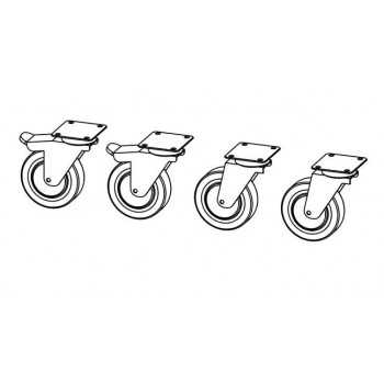 SUPPORT EN ACIER INOXYDABLE POUR FOUR ROTATIF PYRALIS CIRCLE