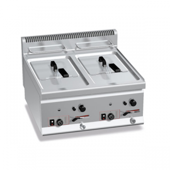 FRITEUSE À GAZ 8+8 LT - SÉRIE 60