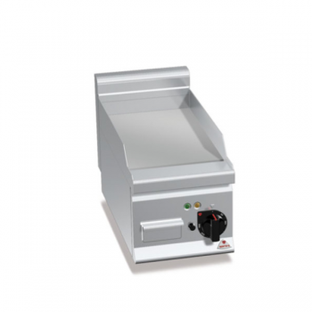 PLAQUE À FRIRE ÉLECTRIQUE LISSE DE COMPTOIR - L.30 x P.60 cm