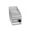 PLAQUE À FRIRE ÉLECTRIQUE LISSE DE COMPTOIR - L.30 x P.60 cm