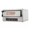 ELECTRIC PIZZA OVEN WITH MECHANICAL CONTROL 1 CHAMBER 2 PIZZAS - CUBE LINE