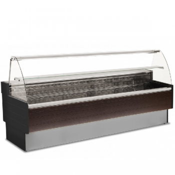 VITRINE RÉFRIGÉRÉE HORIZONTALE KIBUK - VERRE COURBÉ - PROFONDEUR 90 cm