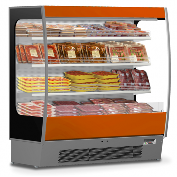 VITRINE RÉFRIGÉRÉE MURALE LIDO POUR CHARCUTERIE ET PRODUITS LAITIERS - PROFONDEUR 90 cm