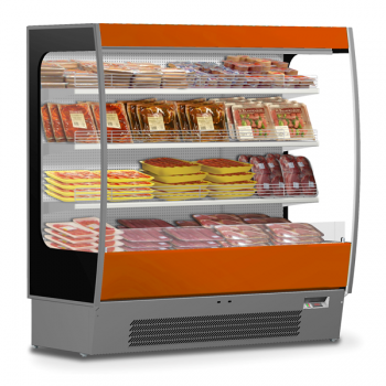 VITRINE RÉFRIGÉRÉE MURALE POUR VIANDE LIDO - PROFONDEUR 90 cm