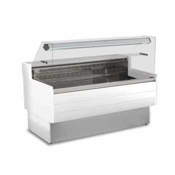 VITRINE RÉFRIGÉRÉE HORIZONTALE KIBUK - VITRAGE DROIT - PROFONDEUR 90 cm