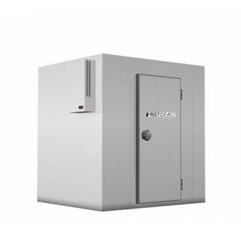 CAISSE RÉFRIGÉRÉE POSITIVE (0/+5°C) AVEC MOTEUR MONOBLOC ET SOL SUPERPOSÉS - LARGEUR 154 cm