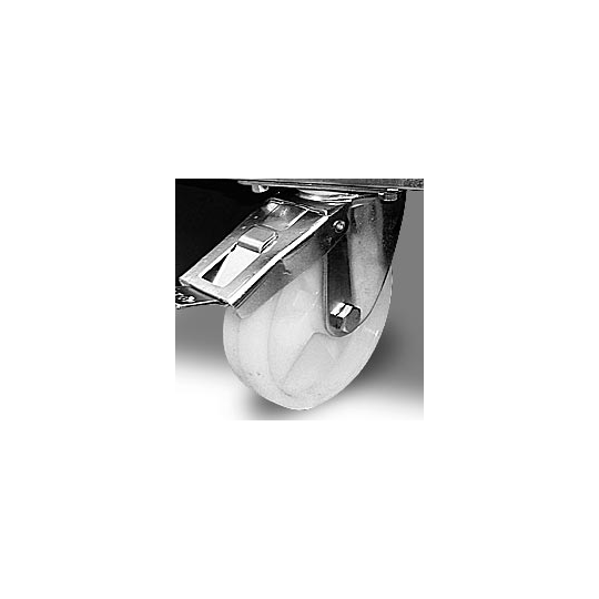 CADRE À ROULETTES POUR VITRINES