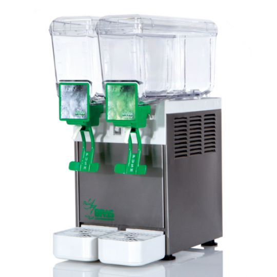 Distributeur de boissons froides avec 2 bidons de 8 litres