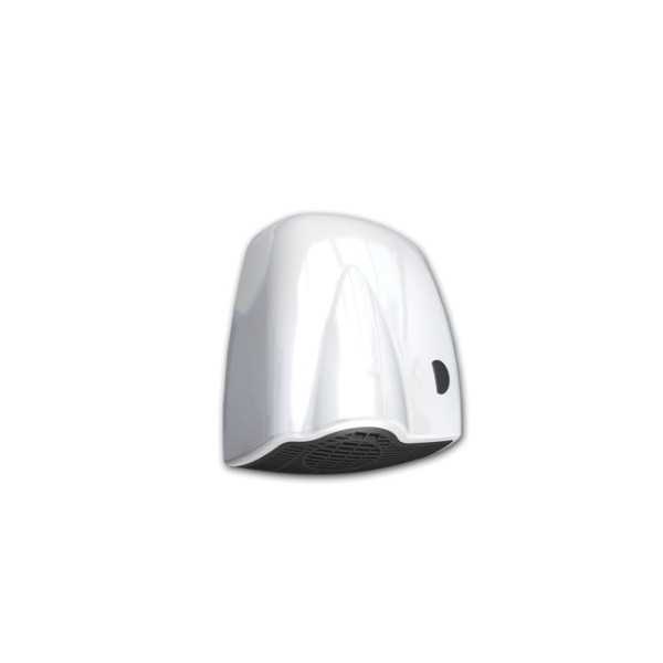 SÈCHE-MAINS ÉLECTRIQUE BLANC QIBLI AVEC BOUTON POUSSOIR ET RÉSISTANCE