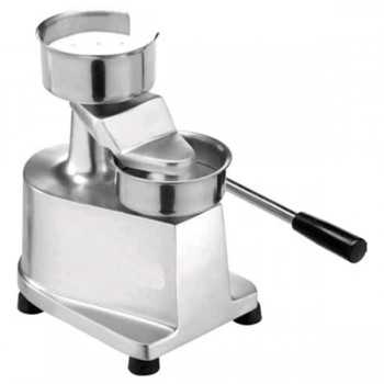 Presse à hamburger manuelle en aluminium - 10 cm